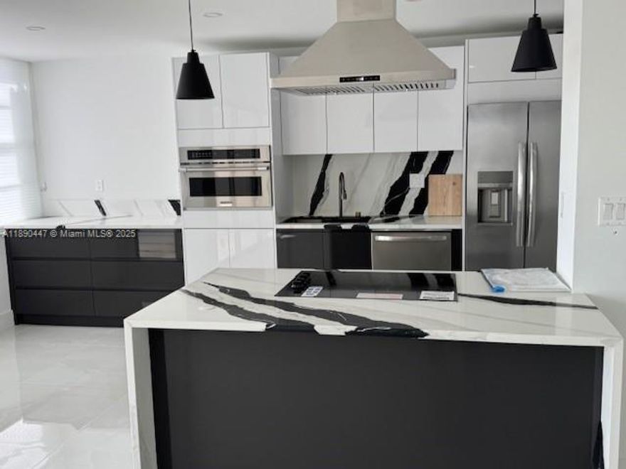 BRAND NEW INTERIOR APARTMENT IN THE HEART OF AVENTURA 100% RENOVATED, ALL NEW APPLIANCES , KITCHEN , BATHROOMS This 2 bedroom, corner unit boasts breathtaking water views. Step out onto two private balconies – one off the living room and another off the primary suite – to soak in the beauty of the Intracoastal Waterway and Maule Lake. This stunning residence has been completely reimagined with brand-new luxury flooring, a chef-inspired kitchen featuring state-of-the-art appliancesand spa-like bathrooms. Enjoy the convenience of LED ceiling lights, a new AC system, and electric curtains. Laundry is on the floor.