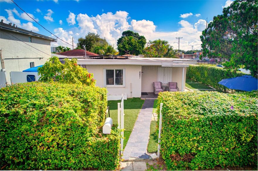 Discover this beautifully renovated 3-bedroom, 2-bath home just across from West Little River Elementary. Fully upgraded with a new roof, electrical, plumbing, HVAC, kitchen, bathrooms, and stainless-steel appliances—all completed with permits—and enhanced by a NEW SOLAR PANEL SYSTEM.

Enjoy a spacious split floor plan with a private master suite, convenient laundry room, and elegant finishes throughout. Ideally located near major highways and just minutes from the Design District, Wynwood, Miami Beach, and the airport, this home blends style, comfort, and sustainability.