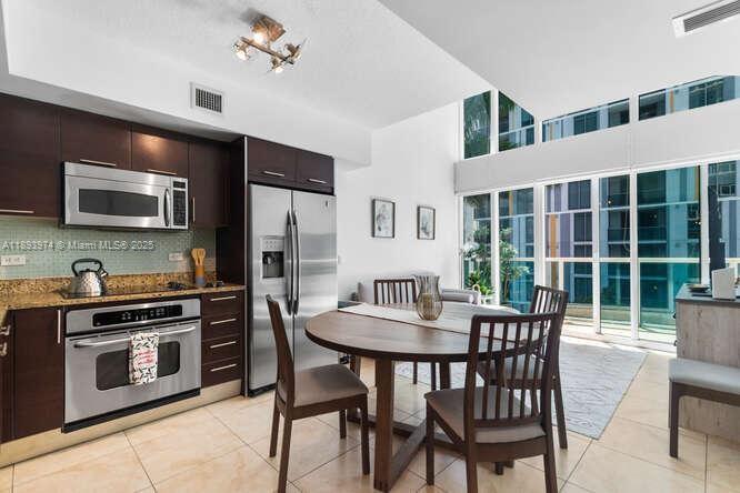 xperience urban living at its finest in this stunning 2-bedroom, 2-bath residence at Brickell on the River, one of Brickell’s most sought-after waterfront condominiums. This spacious unit features an open-concept layout with floor-to-ceiling windows, a modern kitchen with stainless steel appliances and granite countertops, and a private balcony offering beautiful views of the Miami River and city skyline. The primary suite includes a walk-in closet and en-suite bath, while the second bedroom provides flexibility for guests or a home office. Enjoy resort-style amenities including a riverfront pool, fitness center, spa, sauna, 24-hour concierge, and valet. Ideally located steps from Brickell City Centre, fine dining, shops, and public transportation