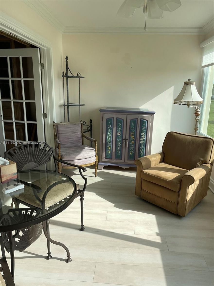 beautiful, renovated condo with enclosed porch with impacted windows  on 2nd floor in the most desirable Yarmouth E within short distance to clubhouse . available 5/1/2025