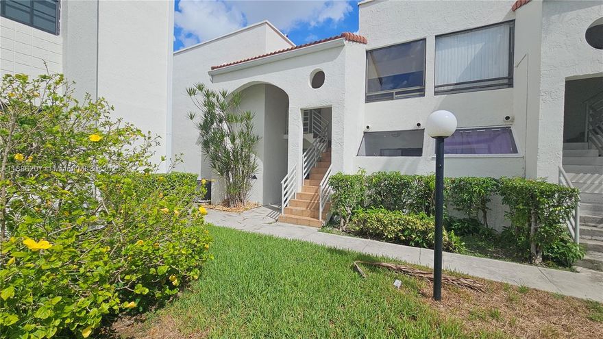 Seasonal/short term rental 3 month minimum available up to 6 months - 2 Bed/2Bth, gated Community - beautifully appointed in south-after Mariner Village, Spacious and bright, split floor plan, ceramic tile throughout, open kitchen.  Enjoy the convenience of in-unit washer & dryer.  Low rise 2 story walk up.  Amenities include fiber optic internet & cable tv, community pool, walk path and marina access to the waterways.  Walking distance to Country Club Drive.  Prime location, minutes to Beaches, the Waterway Shops, Aventura Mall, Gulfstream Village, Whole Foods, Target and more.