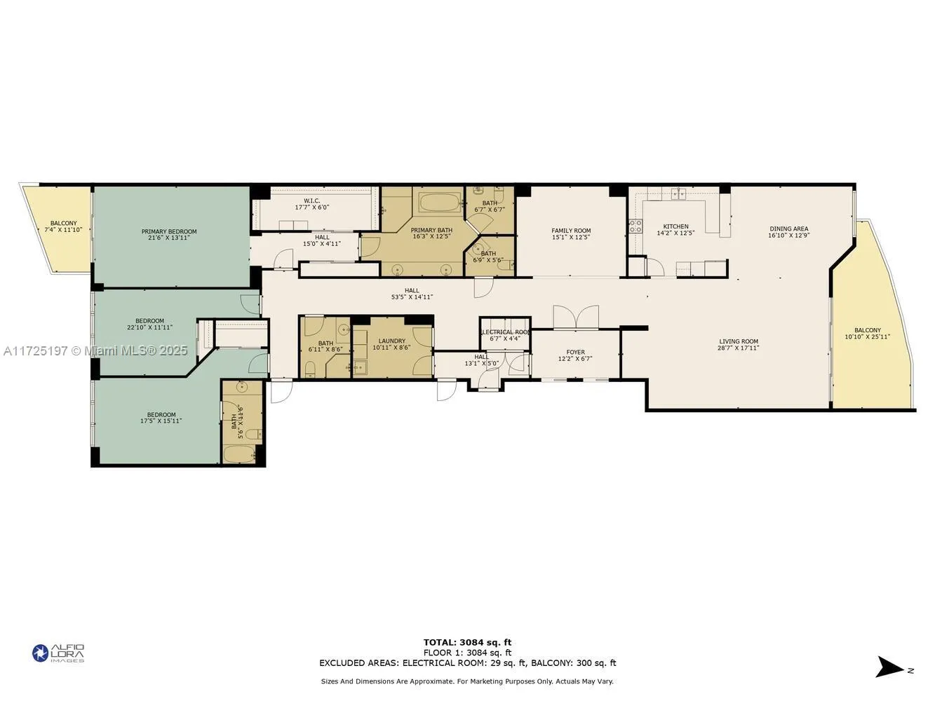 Aventura, Florida 33180, United States, 3 Bedrooms Bedrooms, ,4 BathroomsBathrooms,Residential,Active,18402