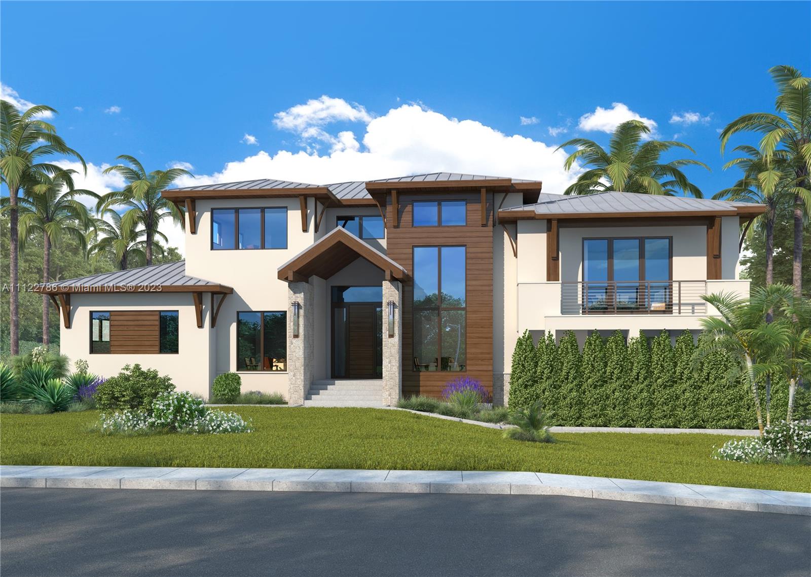 Coming Spring of 2023. Incredible Brand New Tropical Modern home on Coral Lane built by IKON Builders. This 5 Bed 5.5 Bath Golf course Home will push the boundaries of architecture & design while offering a level of sophistication that will be sure to impress the most discerning clientele. This design boasts luxurious finishes, significant elevation, 9-16' ceilings & a two-car garage on the ground level. Featuring 4,957 Interior SF, the layout is ideal for both families or someone who wants to enjoy the ultimate Florida Keys lifestyle. The architecture & design's intent was to bring the outdoors inside, creating a tropical setting & an incredible sensory experience. The outdoor space is an entertainer's dream w/ a pool, outdoor dining & living area, lush landscape & much more.