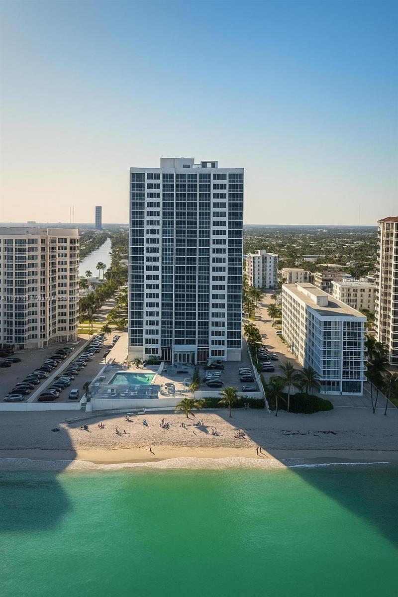 Condo with Direct Ocean Access. Spacious 2-bed/ 2 bath layout with abundant closets, balcony, assigned parking, and a separate storage unit. Enjoy the beach lifestyle at the best value. Beach service umbrellas & chairs right on the sand.Resort-style amenities, pool, gym, party room, reading room, picnic area, billiards area, and much more. The building is updated & in excellent condition, with all assessments paid, and a 40-year inspection passed. Furnished option available at a negotiable price. Easy to show