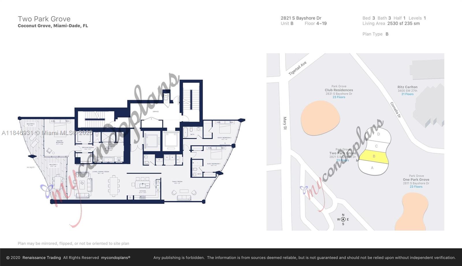 TWO PARK GROVE CONDO - Residential Lease