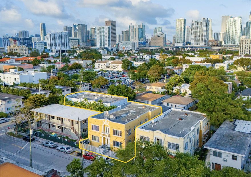 INTRODUCING A UNIQUE 2-BUILDING, TRUE VALUE-ADD MULTI-FAMILY PORTFOLIO IN THE HIGH-DEMAND, EASTERN-MOST QUADRANT OF LITTLE HAVANA.
Each building features an almost identical 8-unit layout for a total of 16 units across about 10,500 Sq. Ft. of total leasable area and a contiguous 0.24-acre footprint.
This offering presents a rare opportunity to acquire a stabilized asset with significant upside potential in one of Miami’s most culturally rich and rapidly transforming neighborhoods. There's considerable room to modernize interiors, upgrade fixtures, and improve the façade—paving the way for even stronger returns
