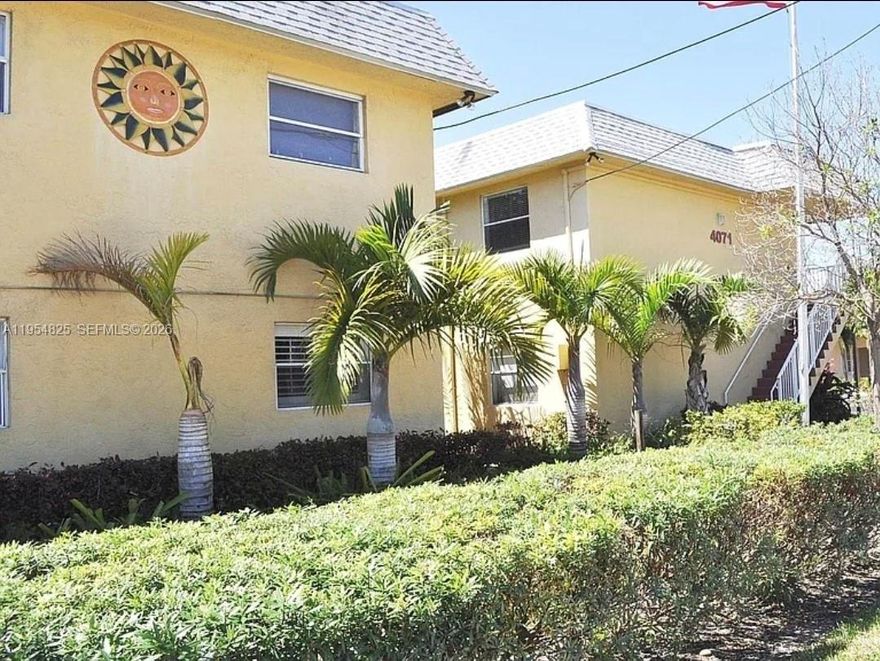 Bright and well-maintained 2-bedroom, 1-bath condo in a centrally located community in the heart of Oakland ParkThis second-floor unit features a functional open layout with tile flooring throughout, spacious bedrooms, and ample natural light. The kitchen offers generous cabinet space,  stainless steel appliances,  and overlooks the living and dining areas, creating an easy flow for everyday living.
Enjoy a well-kept community with convenient access to major roadways, shopping, dining, and public transportation. Just minutes from Downtown Fort Lauderdale, Wilton Manors, the beach, and Fort Lauderdale–Hollywood International Airport.
Low monthly association fee includes common area maintenance, water, & trash. Ideal for owner-occupants or investors seeking a centrally located property with strong rental demand, no rental restrictions. Easy to show.