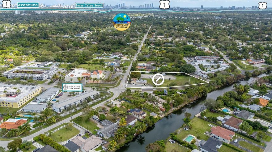 Development opportunity in Biscayne Gardens - This 1.40-acre site totaling 60,700 SF is well-positioned for future development. The building is currently operating as a church and can accommodate up to approximately 500 people. Located on a prominent corner lot, the site offers strong visibility and easy access. Buyers can explore the potential for rezoning; opportunities like this in the area are uncommon.