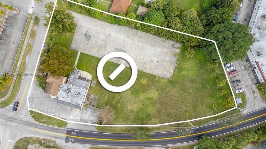 Development opportunity in Biscayne Gardens - This 1.40-acre site totaling 60,700 SF is well-positioned for future development. The building is currently operating as a church and can accommodate up to approximately 500 people. Located on a prominent corner lot, the site offers strong visibility and easy access. Buyers can explore the potential for rezoning; opportunities like this in the area are uncommon.