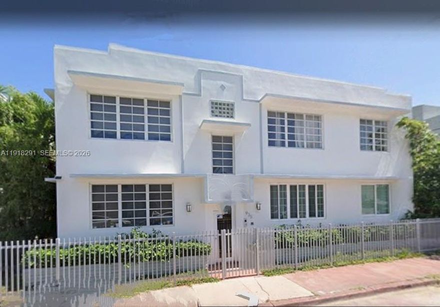 What makes this ONE BEDROOM exceptional, besides a chef's top end kitchen, and in unit washer/dryer,  is the very large walk-in closet with 9' high ceiling!  You will find nothing else that has incredible storage like this, in this sq ft range.  Two owners lived here for over eight years and have never had a problem renting for over 10 years to excellent tenants. Just blocks to Lincoln Rd, Flamingo Park, restaurants and the beach!