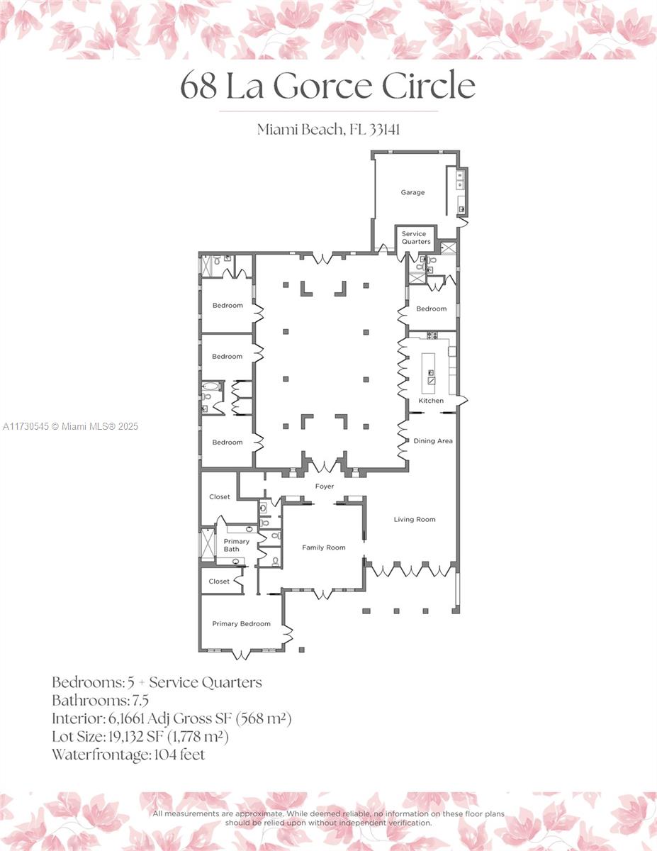 LA GORCE ISLAND-SUB OF - Residential