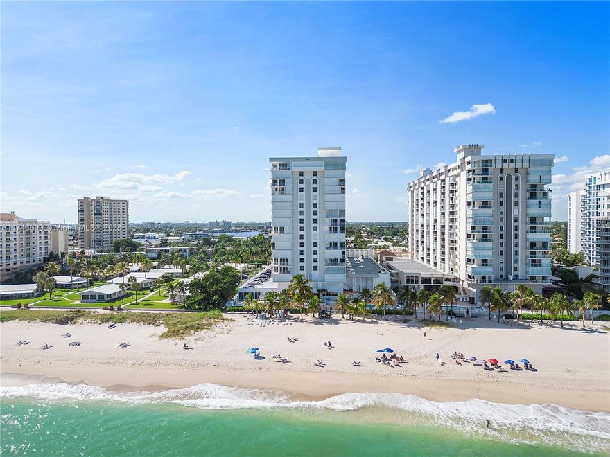 OCEANFRONT 2/2 CONDO WITH LOW HOA FEES, RESERVES AND EXCEPTIONAL AMENITIES SELLER MOTIVATED Discover the perfect blend of luxury and value at the Pompano Beach Aegean. This spacious lower penthouse condo features a convenient IN-UNIT laundry room, open living area, updated bathrooms, elegant ceramic flooring, newer A/C, spacious walk in closets and a north facing open balcony with ocean, intercostal and city views. Enjoy direct beach access, pool and a host of ammenties that elevate the Florida lifestyle.  Located in heart of Pompano Beach's new AND Exciting Transformation known for upscale restaurants, shopping, new pier, and easy access to airports. The building has passed its 40 year certification, is self managed and is in excellent financial condition!  This is the ultimate retreat