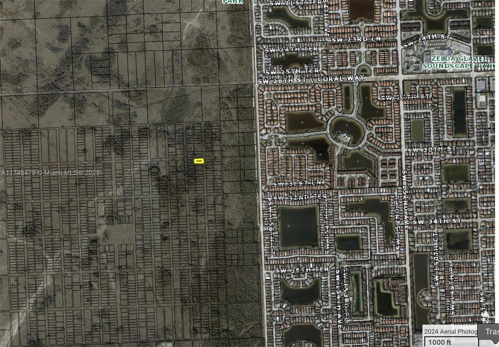 Prime opportunity to own undeveloped land in Miami, FL 33185! This spacious lot offers endless possibilities for development, investment, or future use. Located in a growing area with increasing demand, this property provides excellent potential for builders and investors. Buyer to verify zoning, land use, and utility availability. Don’t miss out on this great investment opportunity!
