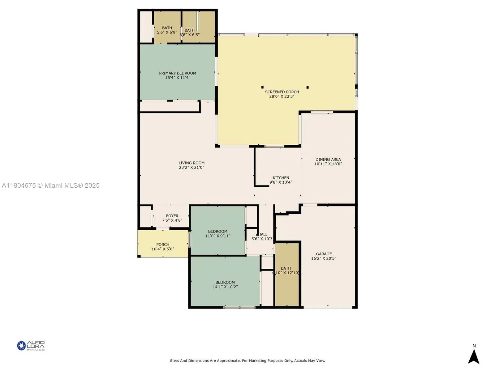 Miami, Florida 33186, United States, 3 Bedrooms Bedrooms, ,2 BathroomsBathrooms,Residential,Active,131747