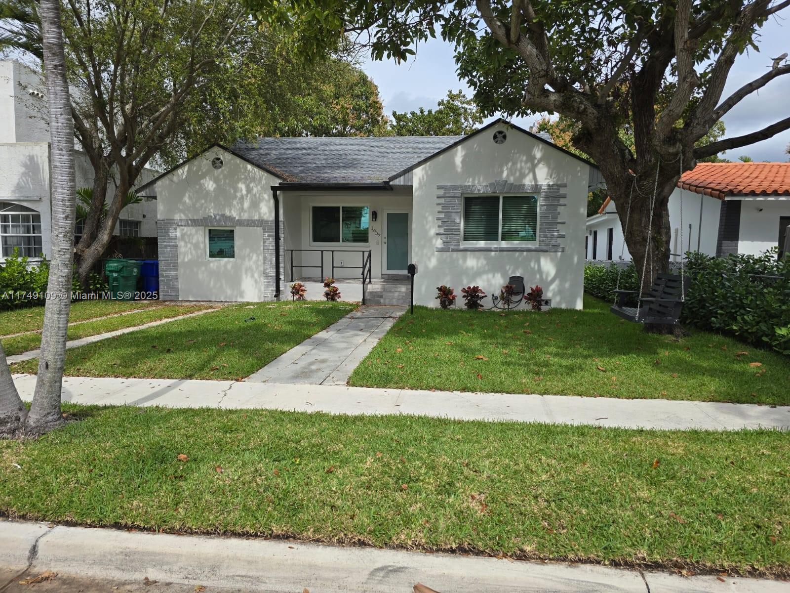 Rental Property at 1637 Sw 17th St, Miami, Broward County, Florida - Bedrooms: 3 
Bathrooms: 2  - $4,200 MO.