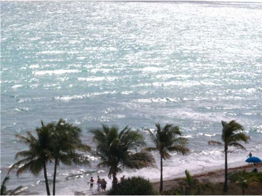 FABULOUS OPPORTUNITY TO BUY IN PRESTIGIOUS OCEAN FRONT BLDG. DEN EASILY CONVERTS TO 2ND BDRM. ITALIAN MARBLE FLOORS, M.B. CARPETED. HURRICANE IMPACT WINDOWS.MAINT INCLUDES A/C,HOT WATER,CABLE.OCEANFRONT POOL&JACUZZI, STUNNING MARBLE LOBBY, OPULENT SPA W/  STEAM&SAUNA RMS.FREE WIFI AREAS, THEATRE,VALET,CONVENIENCE STORE. MINUTES TO 3 SPRMRKTS,MAJOR MALLS, RESTAURANTS, CASINOS, MARGARITAVILLE, AVENTURA, BAL HARBOUR. 20-30 MIN TO 2 INTN'L AIRPORTS & SEAPORTS. PASSED 40 YR CERT, NO SP ASSESSM'T. UPDATED BLDG.