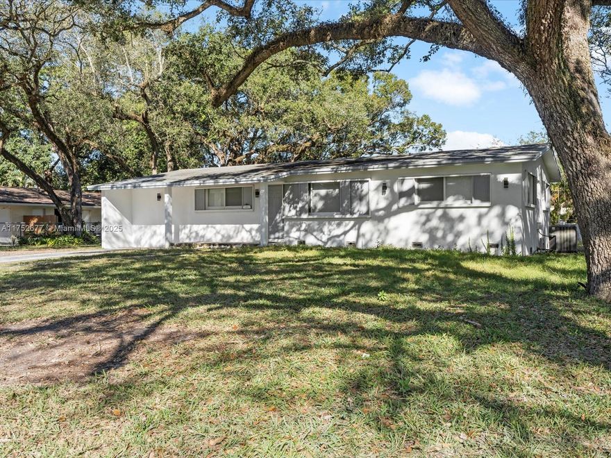 Multiple options are available with this 21K SF lot—live in it, expand, or build a spec home like the neighboring property. This fully remodeled 4BR, 3BA home is surrounded by stunning oak trees and features a brand-new kitchen with soft-close cabinetry, quartz countertops, and premium stainless steel appliances. The backyard is an entertainer’s dream with a sparkling new pool, playground, and expansive turf for lounging or play. Ideally located near houses of worship, top shopping, dining, and major highways. Just minutes from Hard Rock Guitar Hotel, the luxurious DOLCE Hotel, and Dania Pointe Shopping Center.