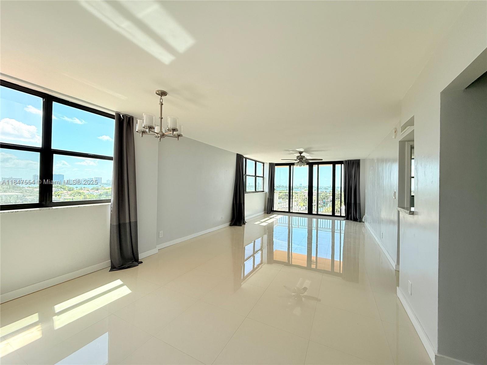 RARELY AVAILABLE CORNER UNIT WITH STUNNING WATER VIEWS! Spacious 2BD/2BA in Waterside Towers with panoramic views of Biscayne Bay, Keystone Point & Bal Harbour from the best line in the building. Bright and airy with impact windows/doors. Remodeled kitchen with stainless steel appliances, wine cooler & modern finishes. Porcelain floors throughout. Water views from both bedrooms. Updated baths. Building offers assigned covered parking, guest parking & laundry on each floor. Water included. PRIME LOCATION near FIU, Costco, Aventura Mall, beaches, A+ rated schools, restaurants & shopping. Steps to Arch Creek Nature Preserve with scenic trails, bike paths & dog walking areas. Quiet cul-de-sac street just off Biscayne Blvd. Don’t miss this exceptional rental!