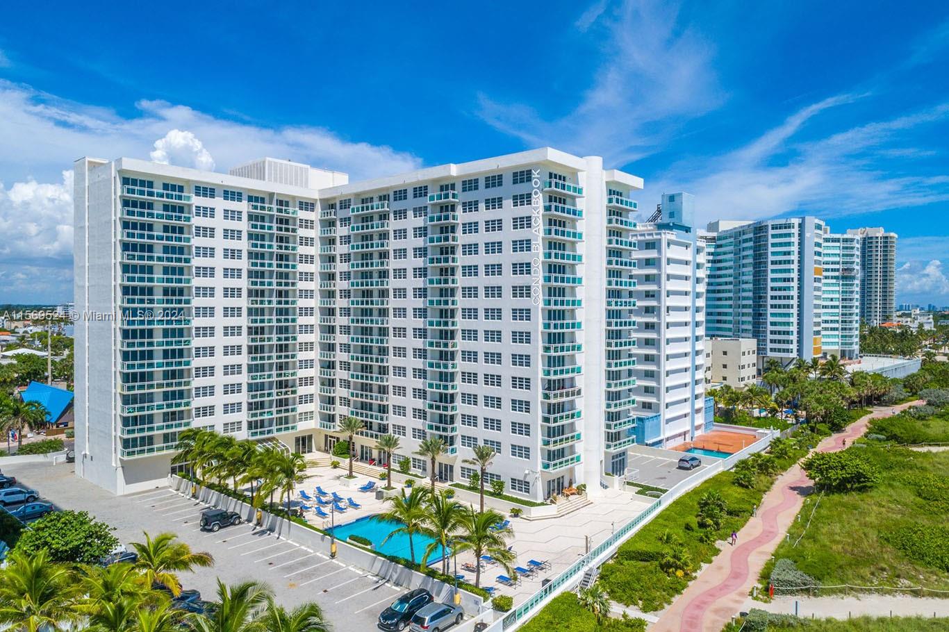 Rental Property at 6917 Collins Ave 903, Miami Beach, Miami-Dade County, Florida - Bedrooms: 2 
Bathrooms: 3  - $3,800 MO.