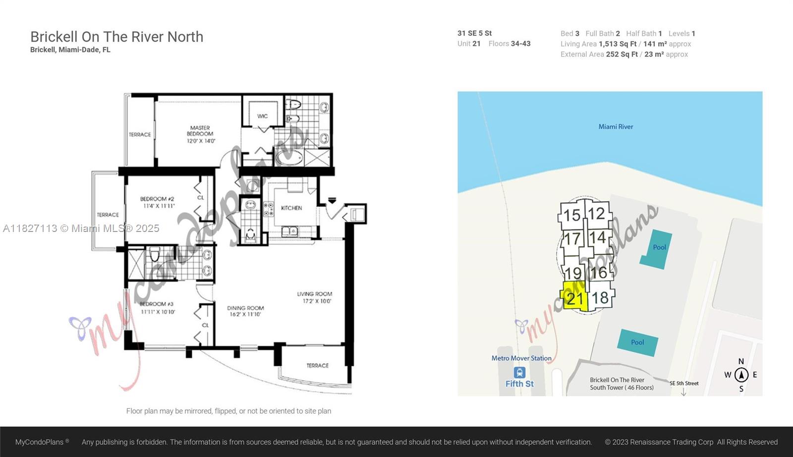 BRICKELL ON THE RIVER N T - Residential