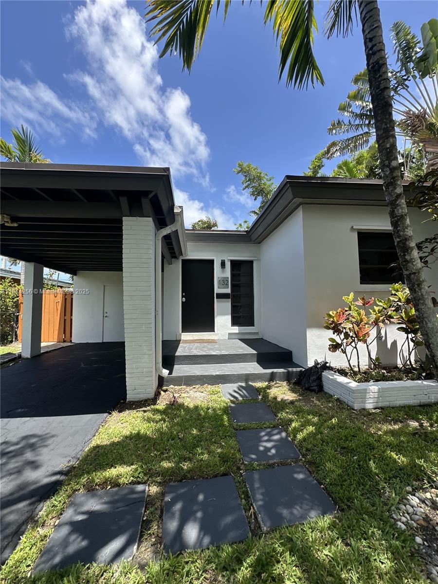 Cozy and spacious home 1,915 sq ft adj, No HOA! Roof 2021 Located in Dania Beach in a relaxing and natural ambiance! 3 bed,3 Bath min. from the beach, Ft Lauderdale Airport and shopping centers. House features inspired designs of architect Frank Lloyd known for concept of organic architecture, emphasizing harmony among all spaces. Property offers modern kitchen, open living huge walk-in closet and large fenced backyard with mature trees- perfect for entertaining, parking for 4 cars.
The layout offer in-laws bedroom with its own private entrance and sliding door to the main living area perfect for multigenerational living or rental income.
Frost Park right around the corner, Tennis and paddle courts for healthy lifestyle. Don't Miss out Opportunity to live or invest Fast growing community