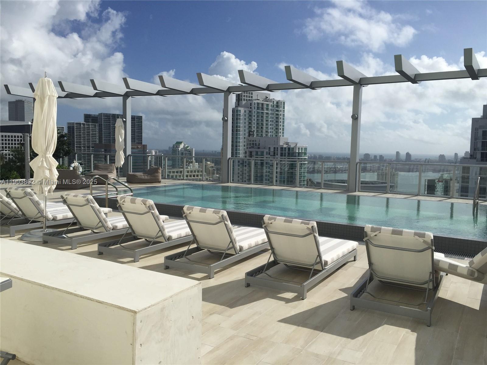 Don’t miss the opportunity to own a stunning corner unit at Millecento  a beautiful Pininfarina-designed building located in the heart of Brickell. Millecento is a fantastic building offering luxury amenities, including two pools, a state-of-the-art gym, a stylish lounge, a movie theater, a kids’ playroom, a billiard room, and much more. HUGE STORAGE INCLUDED!