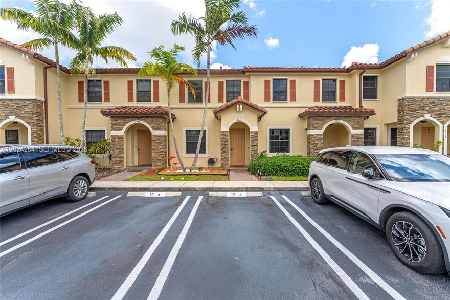 Beautiful and well-maintained 2-bedroom, 2.5-bath Smart Home townhome located in the heart of Homestead! This spacious property features an open-concept layout with abundant natural light, a modern kitchen with ample cabinet space, and a comfortable living and dining area perfect for entertaining. Upstairs, enjoy two generously sized bedrooms, each with its own private bathroom for added comfort and privacy. The primary suite offers a walk-in closet and a relaxing atmosphere. Convenient half bath on the first floor for guests. Enjoy a private patio area ideal for outdoor gatherings or quiet evenings. Located in a desirable community close to major highways, shopping centers, restaurants, schools, parks, and the Florida Keys. Excellent opportunity for first-time homebuyers or investors. Move-in ready and easy to show!