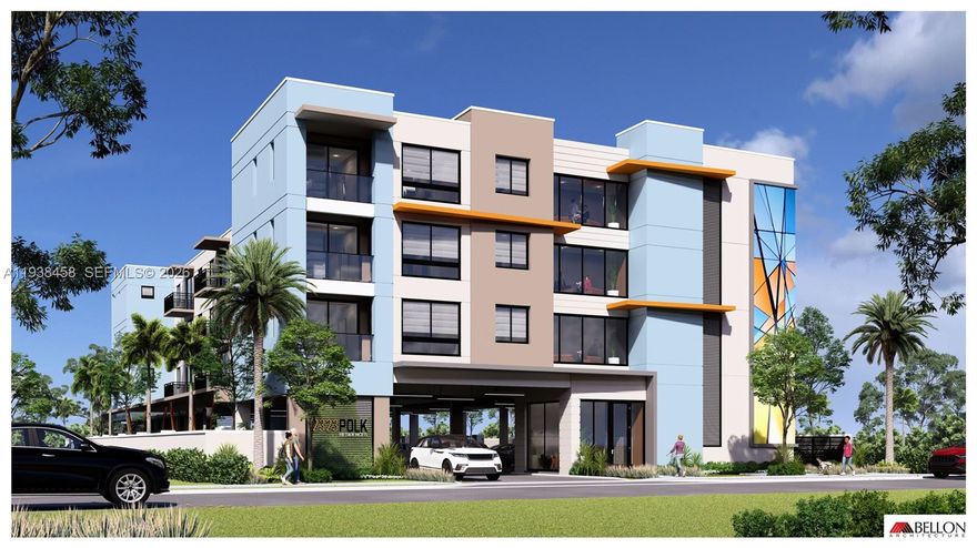 Just Listed. Exceptional development opportunity at 2323 Polk Street, Hollywood, FL. Approved plans for a 4-story, 27-unit multifamily project located within the Regional Activity Center (DH-2 zoning), with the owner approximately two months away from obtaining the building permit. The project is thoughtfully designed for efficiency, featuring mostly 2BR/2BA units and 56 total parking spaces, including standard, ADA, tandem, and mechanical lifts—an uncommon advantage in the submarket. The area is predominantly rental-focused, creating a rare opportunity for a condo-oriented or ownership-ready product. Ideal for developers or builders avoiding the time and cost of entitlements. Offering Memorandum available; plans and additional documentation upon request.