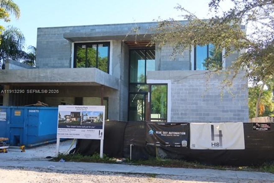 Introducing a new concept in pre-construction, coming soon, we will be releasing a portfolio of wellness-lifestyle residences by H-18 Development—bringing in a bold new idea to Victoria Park and Fort Lauderdale. This brand-new  4,707 SF 6-bed, 6.5 bath modern home offers clean lines, open spaces, and sun-filled interiors. Interior highlights include a double-height foyer, floor-to-ceiling impact glass, a chef-inspired kitchen, a loft, and wrap-around/ private balconies. Wellness upgrades: optional in-home sauna, private gym space, whole-home water filtration system, and ultra-light air purification. Bask in the outdoors with a private pool, summer kitchen area, and meditative cold plunge retreat, along with other spa-like experiences. Be among the first to enjoy the benefits of longevity.