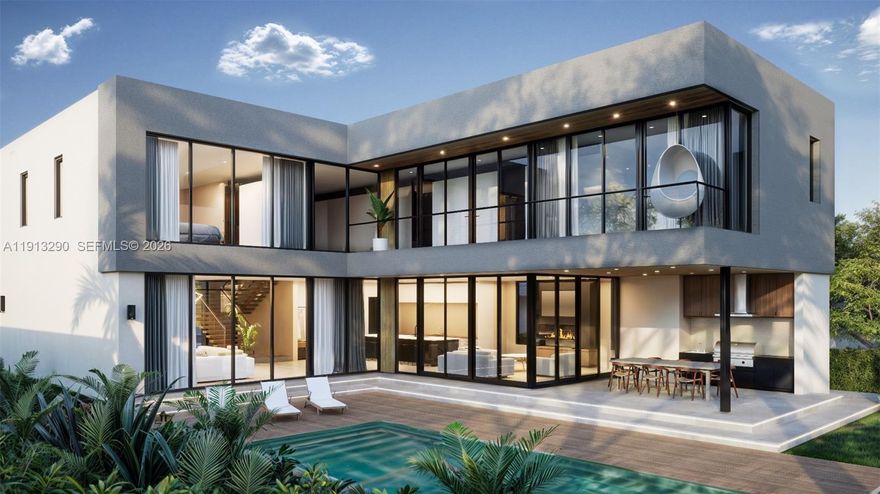 Introducing a new concept in pre-construction, coming soon, we will be releasing a portfolio of wellness-lifestyle residences by H-18 Development—bringing in a bold new idea to Victoria Park and Fort Lauderdale. This brand-new  4,707 SF 6-bed, 6.5 bath modern home offers clean lines, open spaces, and sun-filled interiors. Interior highlights include a double-height foyer, floor-to-ceiling impact glass, a chef-inspired kitchen, a loft, and wrap-around/ private balconies. Wellness upgrades: optional in-home sauna, private gym space, whole-home water filtration system, and ultra-light air purification. Bask in the outdoors with a private pool, summer kitchen area, and meditative cold plunge retreat, along with other spa-like experiences. Be among the first to enjoy the benefits of longevity.