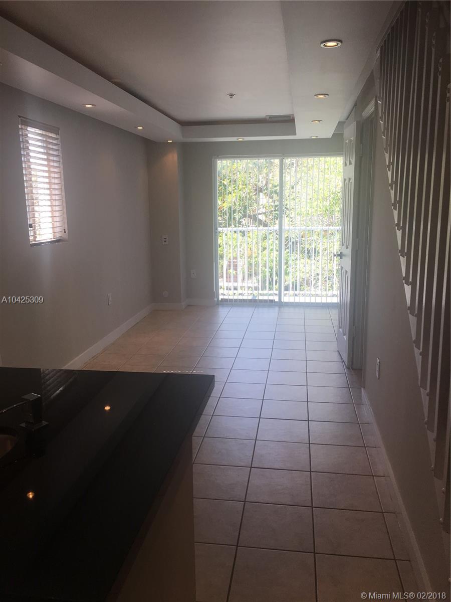 GREAT TWO STORY APARTMENT IN MINT CONDITION ON GATED COMMUNITY; 1 BEDROOM 1 1/2 BAHTS; ; FULLY REMODELED; MUCH DESIRED CLOSET SPACE; WASHER AND DRYER INSIDE APT.; 6 BLOCKS AWAYS FROM CALLE 8; DOWNTOWN MIAMI AND MUCH MORE. 1 ASSIGNED PARKING SPACE, COVERED; PLENTY OF ADDITIONAL PARKING ON STREET; VERY EASY TO SHOW. AVAILABLE NOW.