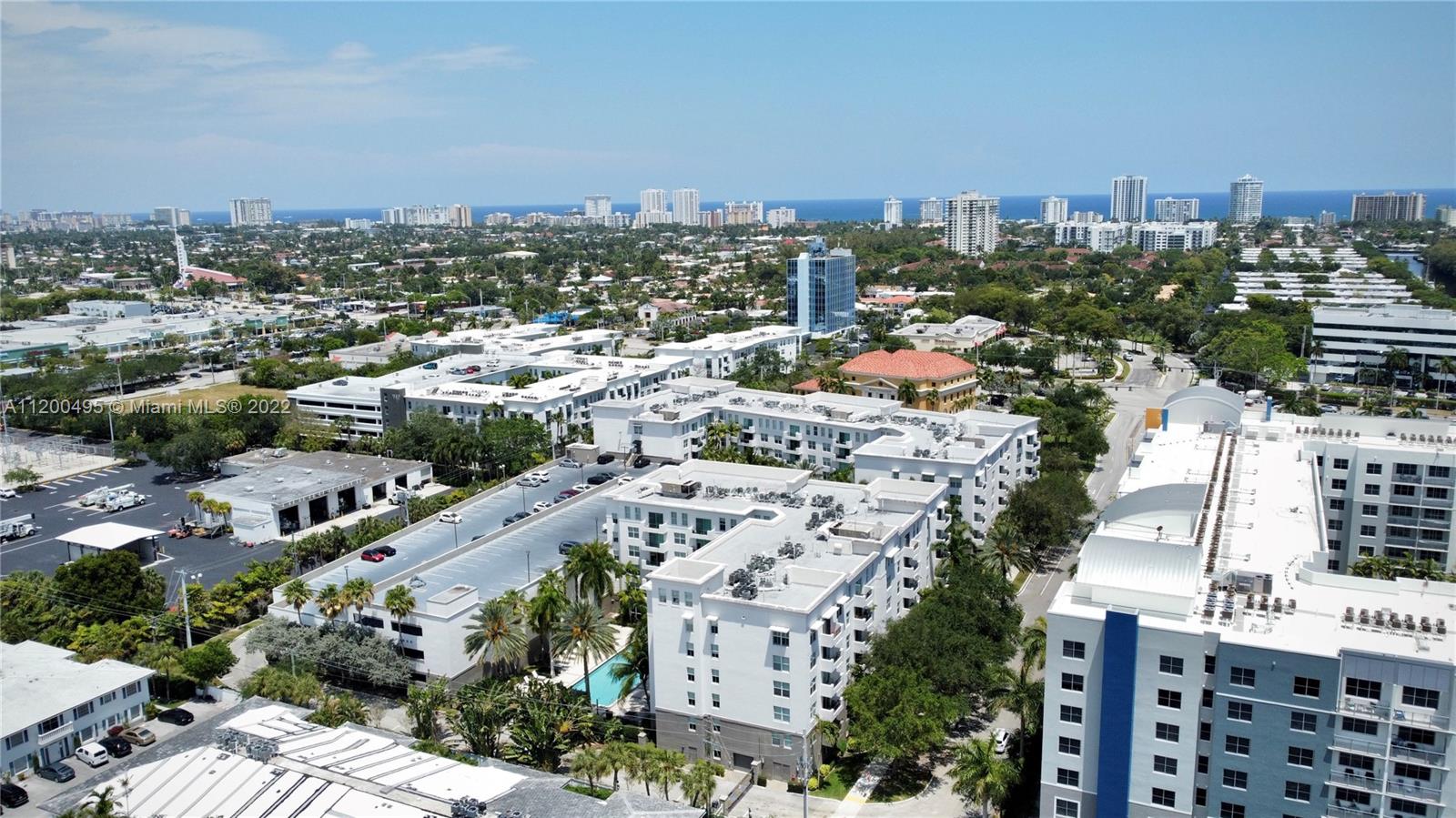Impeccably remodeled (2019) 2 Bedroom, 1 bathroom FULLY FURNISHED unit for rent! Centrally located right off Federal Highway/US1. Quartz countertops, high end LG/GE appliances, Full Size Washer/Dryer in your unit with custom cabinetry in the laundry room, 10' ceilings trimmed in crown molding. Bathroom has walk-in shower with dual shower heads. AC was replaced this year! Rectified porcelain tile floors. Impact Windows. Amenities include Sauna, Gym, Hot tub and heated pool, business center, bike storage and more! Close to the beach, shops, restaurants, I-95 and the airport. Just bring your toothbrush!