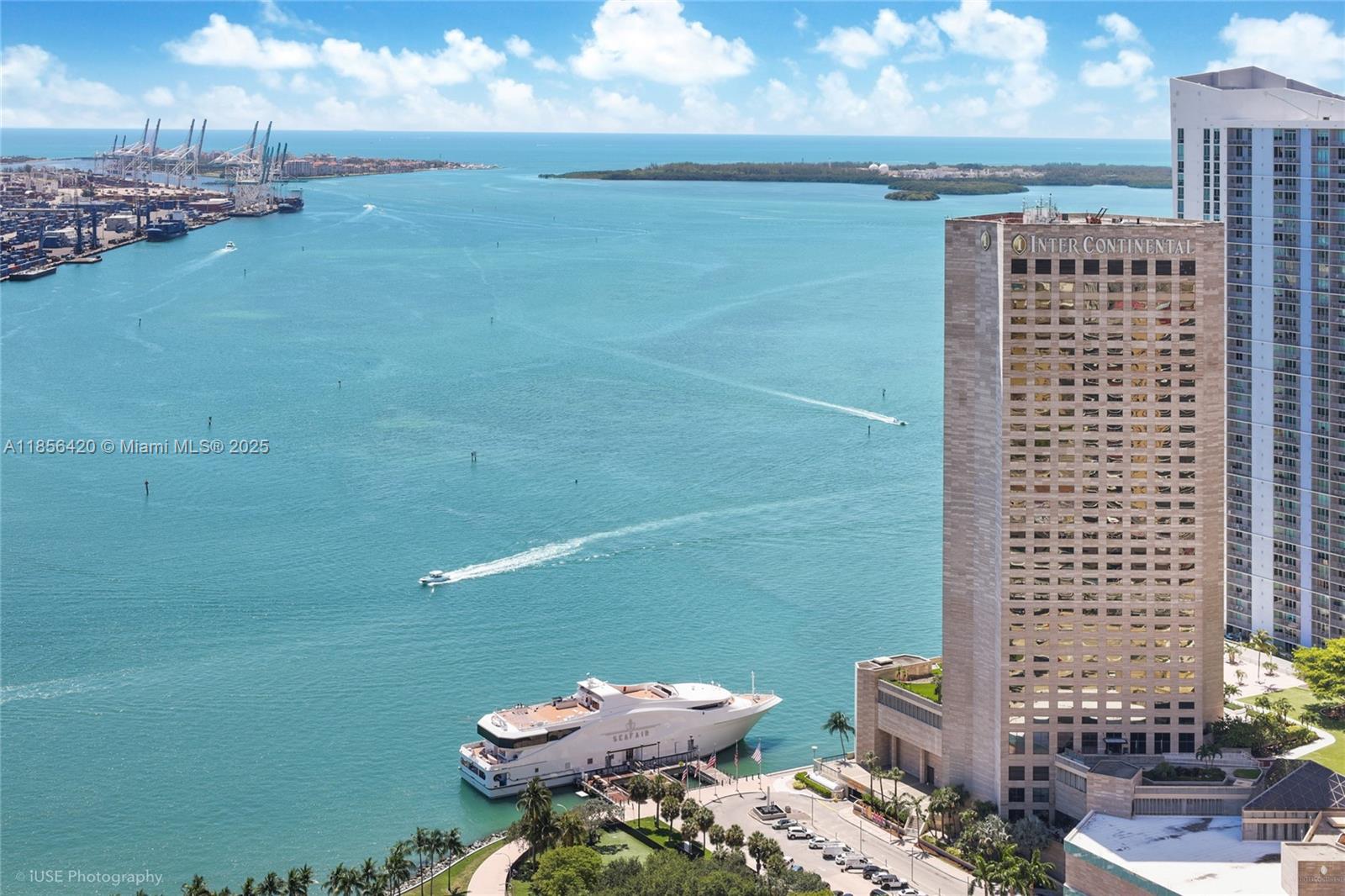 Enjoy the best Downtown Miami has to offer in this bright and spacious 2 Bed/2 Bath high floor corner unit in luxurious 50 Biscayne. This renovated residence has been freshly painted & features a split floor plan with oversized bedrooms, finished walk-in closets, a sprawling master bath, floor to ceiling impact windows, in-unit W/D, wall-mounted flat screen TV’s, and unparalleled sunset, skyline, and bay views from the expansive wraparound balcony. 50 Biscayne residents benefit from first class amenities including a modern fitness center, substantial pool deck w/ cabanas & bbq’s, 2 resident lounges, locker rooms, a business center, sauna, steam & massage rooms, valet, 24hr security, & more. Walking distance to world class dining, Whole Foods, Kaseya Center, Bayside, & Brickell City Centre.