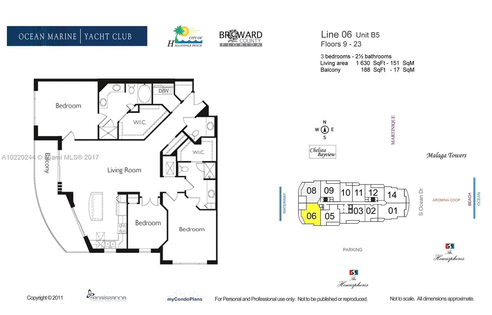 Ocean Marine Yacht Club - Residential Lease