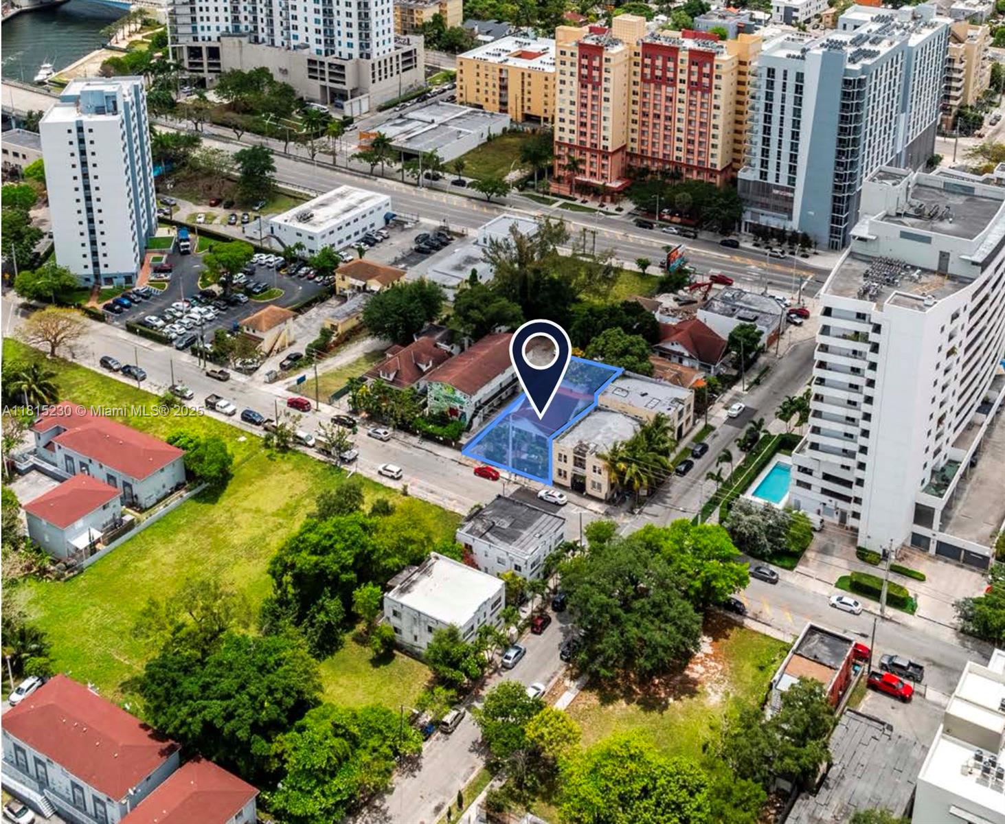 INVESTORS - Shovel Ready Development Opportunity For Sale - Colliers presents a prime 5,000 SF development site at 566 NW 1st Street in Miami’s vibrant River District. Zoned T6-8-O, this property is fully approved with plans for a Class A, 13-unit, 8-story boutique condominium. Strategically located near West Flagler Street, offering quick access to Brickell, Downtown, and I-95, the site benefits from exposure to 165,000+ vehicles daily. Surrounded by new amenities like the Miami Riverwalk and emerging retail, this offers an exceptional investment in a rapidly evolving area.