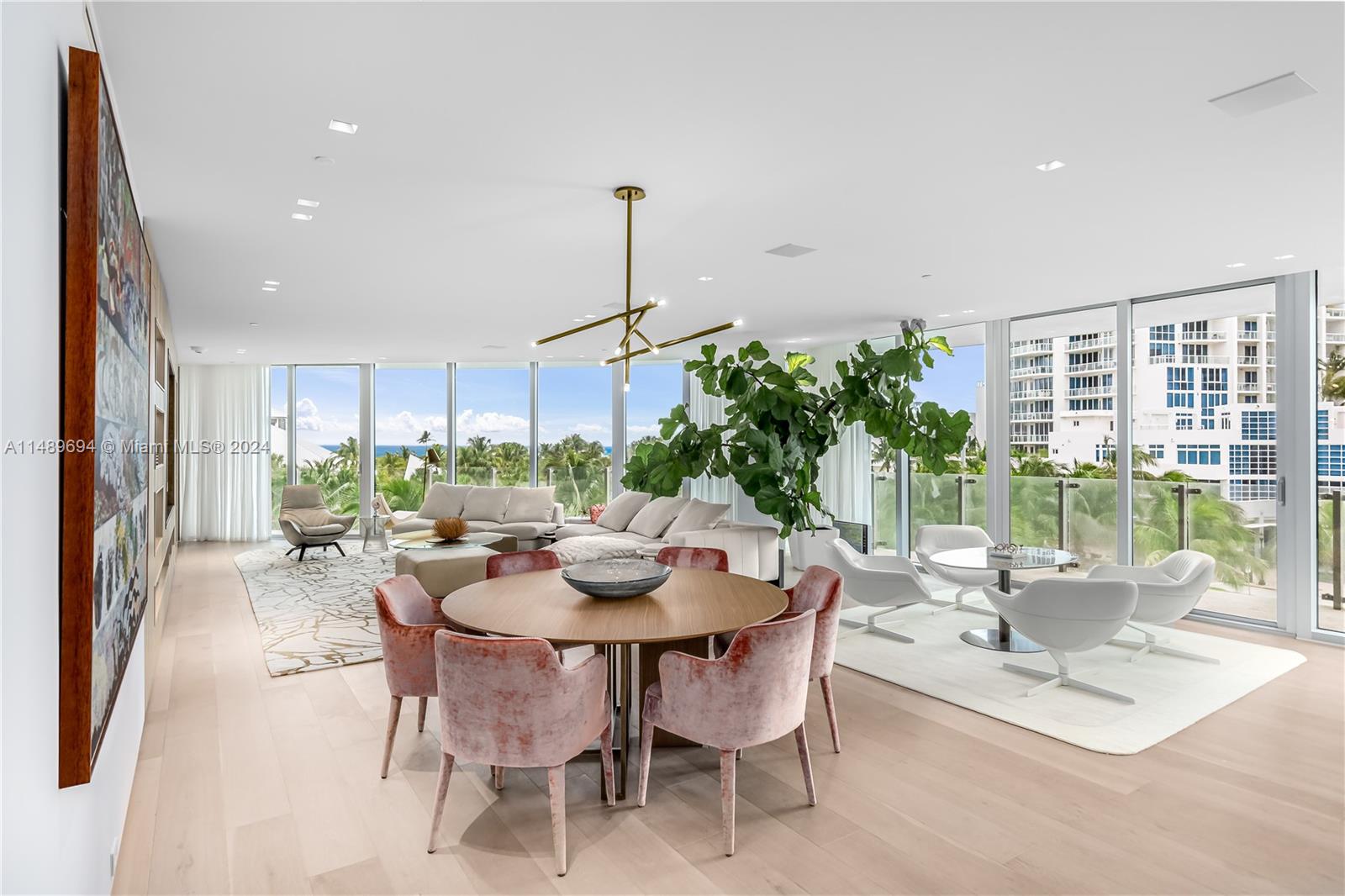 Property for Sale at 1 Collins Ave 406, Miami Beach, Miami-Dade County, Florida - Bedrooms: 4 
Bathrooms: 5  - $8,375,000