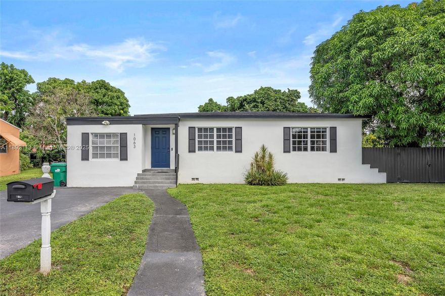 Completely Updated 4-Bed 2-Bath Home In Biscayne Gardens! Enjoy Easy Living With A New Roof (2023), Modern Kitchen Featuring White Cabinets, Quartz Countertops, And Matching Backsplash. Move Right In With Updated Plumbing (PVC), Electric Panel, Tankless Water Heater (2023), And AC (2023). No HOA Means Plenty Of Parking For Up To 6 Cars! Relax In Your Private Backyard With Space For A Pool And A Beautiful Mature Mango Tree. Perfect For Pets, Family Gatherings, And Effortless Miami Living! Furniture Negotiable!