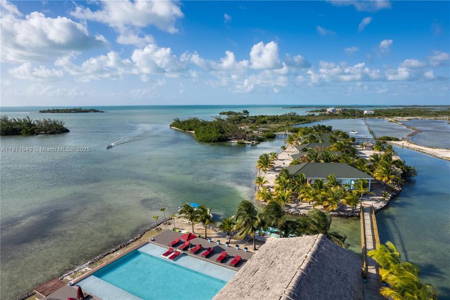 A rare, fully entitled hospitality + residential offering featuring a turnkey 21-key hotel and 184 shovel-ready lots. The resort carries a stabilized valuation of ~$22.2M, while the development land delivers an NPV of ~$18.7M with approvals already in place. The property is EIA-secured for the existing resort plus 60 subdivided lots (18 units pre-approved), with expanded EIA approvals for the full development program in final stage—unlocking 2–3 years of entitlement time savings. Solid concrete structures, existing utilities, and a proven eco-resort footprint position the island for seamless four-star repositioning, branded hospitality, residential, or a hybrid model. This is one of Belize’s most scalable and compelling private-island opportunities.