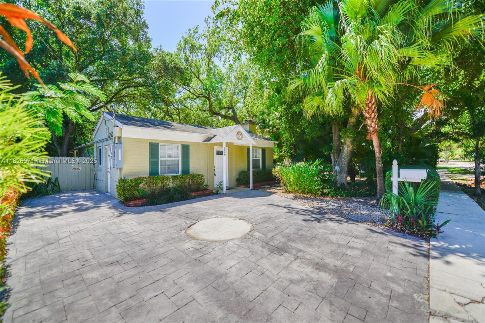 Enjoy living in the heart of South Miami, tucked away on a quiet, one-way street and surrounded by lush landscaping, including beautiful oaks and swaying palms. This timeless cottage home has been tastefully updated and is ready for immediate move-in.
Step inside to a warm and inviting living room with a decorative fireplace, an upgraded open-concept kitchen, three comfortable bedrooms, one full bathroom, and a versatile den—perfect for a home office or guest space. The expansive backyard patio offers a private retreat, ideal for relaxing or entertaining outdoors.
Conveniently located close to top-rated schools, shopping, hospitals, dining, public transportation, and more, this home blends charm, comfort, and an unbeatable location