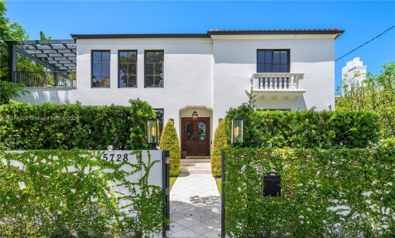 Luxury Furnished Lease Available January 2026: Pine Tree Perfection! Live in this tastefully gut-renovated & redesigned residence on one of Miami Beach's most coveted streets. Boasting a 4BD/3.5BA main house & a detached two-story guest house w/ an additional 2BD/2BA. Enjoy an open sun-filled layout, a gorgeous white & light gas kitchen, & all bedrooms plus laundry upstairs. The home is gated w/ electric gates, includes a carport, & is designed for seamless indoor-outdoor living w/ sliding glass doors that open to the backyard. Outside, find a spacious retreat w/ heated saltwater pool, lounging areas, & playground. Premier neighborhood! Mins to La Gorce Country Club, A+ schools, beaches, Mount Sinai Hospital, JCC, parks, & top dining. Only 15 mins to Bal Harbour Shops & MIA Airport!