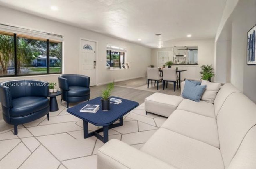 Beautifully maintained 3 bedroom, 2 bathroom single home with a 2 car garage and private pool in the heart of Plantation, Florida. This property offers the perfect balance, featuring spacious living areas and a screened pool ideal for Florida lifestyle. Prime location close to Plantation General Hospital, Westside Regional, top restaurants, and entertainment. Easy access to Fort Lauderdale Airport, beaches, major highways, Broward Mall, and Sawgrass Mills Mall. Nestled in a tranquil, established neighborhood with no homeowners association. A rare opportunity to own in one of Broward’s most desirable communities. SPACE FOR A BOAT ON THE SIDE OF THE HOUSE