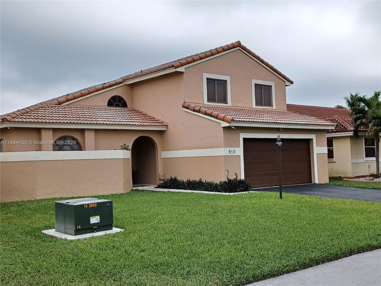 HOME FOR SALE IN WEST DAVIE, FL.
Large, spacious, 2 story, 4 bedroom 2 1/2 bath pool home in desirable Hawkes Bluff, in West Davie, FL. Home built in 1989 of CBS and concrete construction. Features include: large, private, 1st floor master bedroom and bathroom with his and hers vanities and walk-in closets. Separate formal living room, dining room and family room with a full size eat-in kitchen bar. There is a guest half bath on the 1st floor. The second floor has 3 full size bedrooms and one full bathroom with tub/shower. Lots of closet space in all rooms. Outdoors is a 15x30 freeform pool and huge concrete patio that connects into the 8x28 covered lanai. Plenty of private space for your patio furniture, grills and fun!
***MOTIVATED SELLERS PRICE REDUCED***