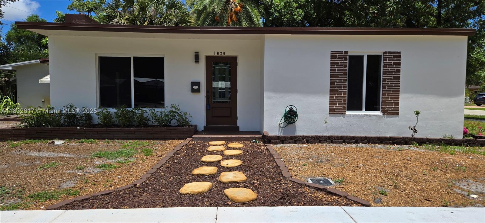 Priced to sell and a rare opportunity to own a single-family home with no HOA in the sought-after Riverside Park community for under 400K! Situated on a spacious corner lot, this 3 bed 1 bath has an open floor plan with working fireplace, new roof, new kitchen with quartz counter tops, new SS appliances, new bathroom and separate laundry room with lots of storage. All new impact windows and doors will help with your energy costs and discounts on insurance. Close proximately to airport, highway, beaches, shopping and entertainment. Lowest priced home in the area that shows well!