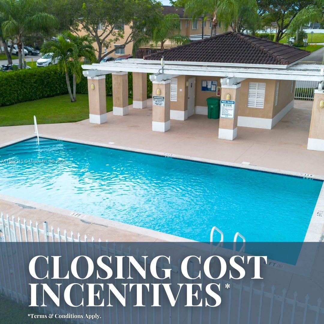 TOWNHOUSE FOR SALE THAT QUALIFIES FOR FIRST TIME BUYER PROGRAMS. HIGHLY DESIRABLE 3 BEDROOM, 2.5 BATH IMMACULATE HOME. QUIET COMMMUNITY WITH EXCELLENT SCHOOLS. MANY AMMENITIES FOR ENTERTAINMENT AND EXCERCISE. SELLER CONTRIBUTION $$$ TOWARDS CLOSING COSTS.