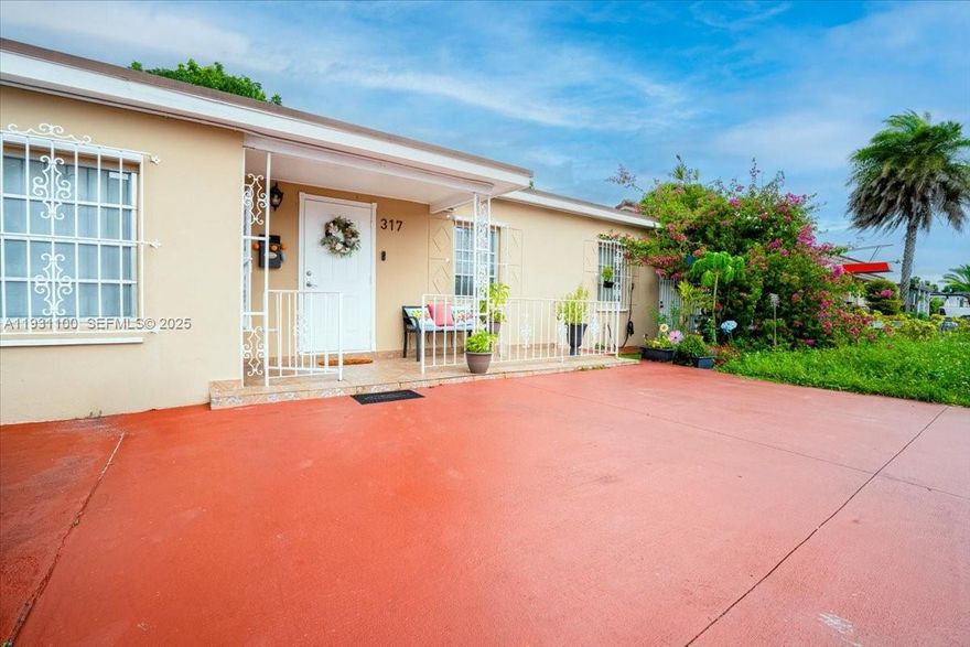 Beautiful and spacious 2-bedroom, 2-bath home for rent in the heart of Hialeah! This unit features a modern kitchen with granite countertops, stainless steel appliances, and a gas stove. Enjoy comfortable living with generous bedroom sizes, updated bathrooms, and a large private patio area perfect for relaxing or entertaining. Property includes a wide driveway with ample parking and a newer roof (2 years old). Conveniently located near major roads, shopping, dining, and schools. A great place to call home!