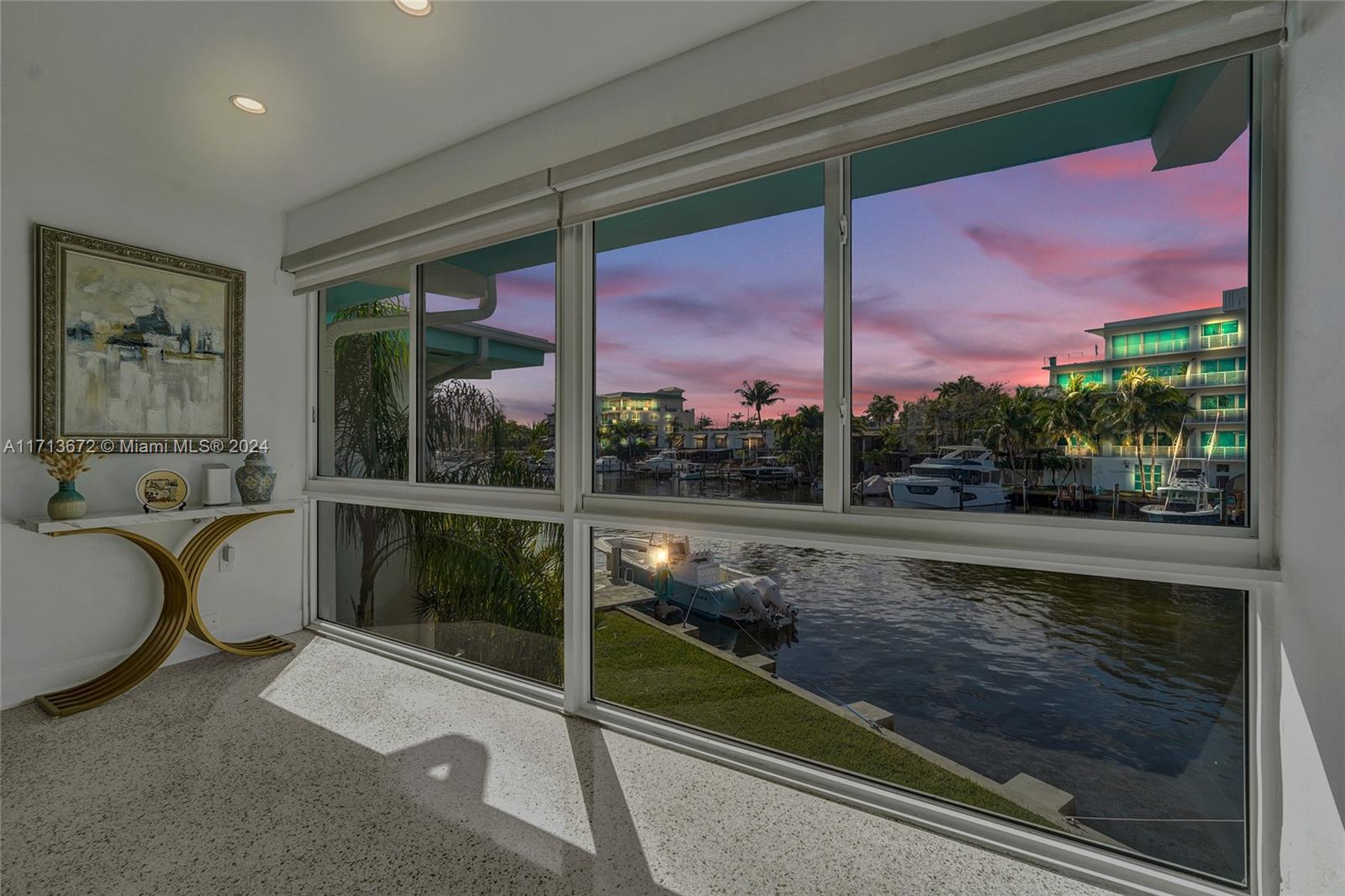 Welcome to the resort style complex, "The Oasis," of Isle of Venice just off Las Olas! Feel like you are on vacation everyday enjoying breathtaking panoramic waterway views from every room! This 2 Bedroom-2 Bath home has been remodeled including all impact/storm rated windows/doors. There are boat slips available which accommodate up to '33 Ft-The kitchen overlooks the huge, heated pool, has been updated with SS appliances, new lighting, & *the laundry is in unit.* All motorized Blinds! Enjoy the Rio Barcelona breeze as you sit on your oversized balcony enjoying a refreshing beverage. The location is perfect as you can walk or take a short bike ride to the beach, eateries, salons, art studios, markets, etc. 1 covered parking space-1 storage room included-Weekley happy hour at the pool!