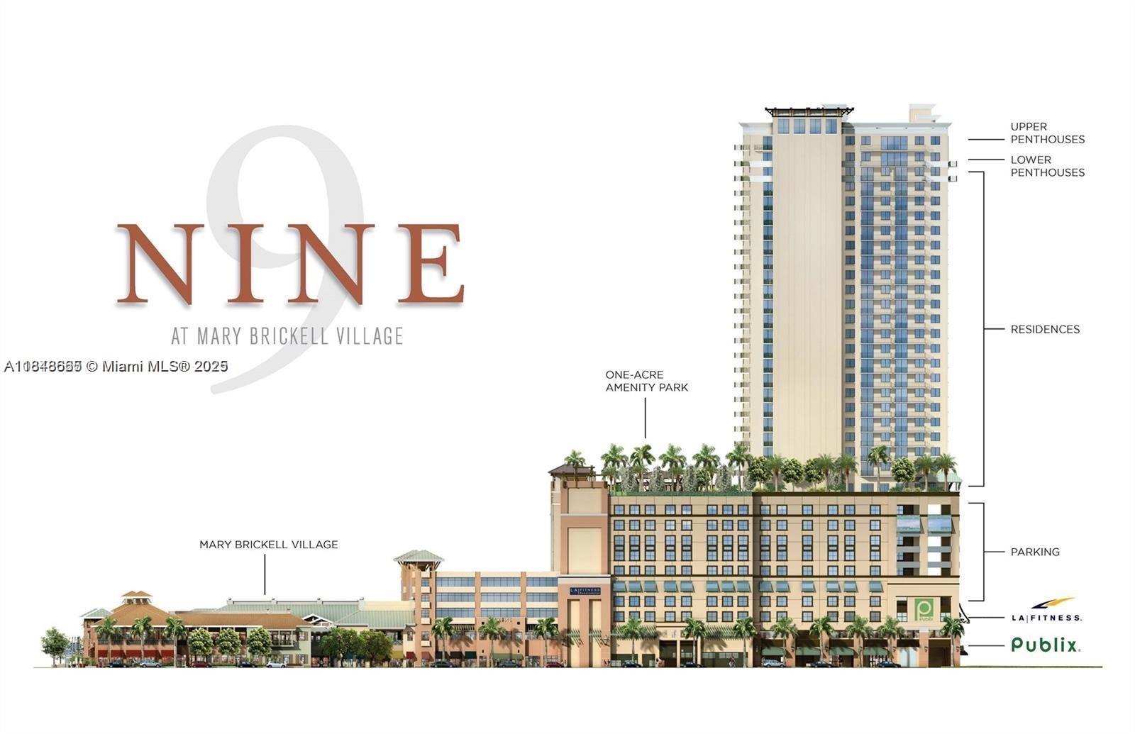 NINE AT MARY BRICKELL VIL - Residential Lease