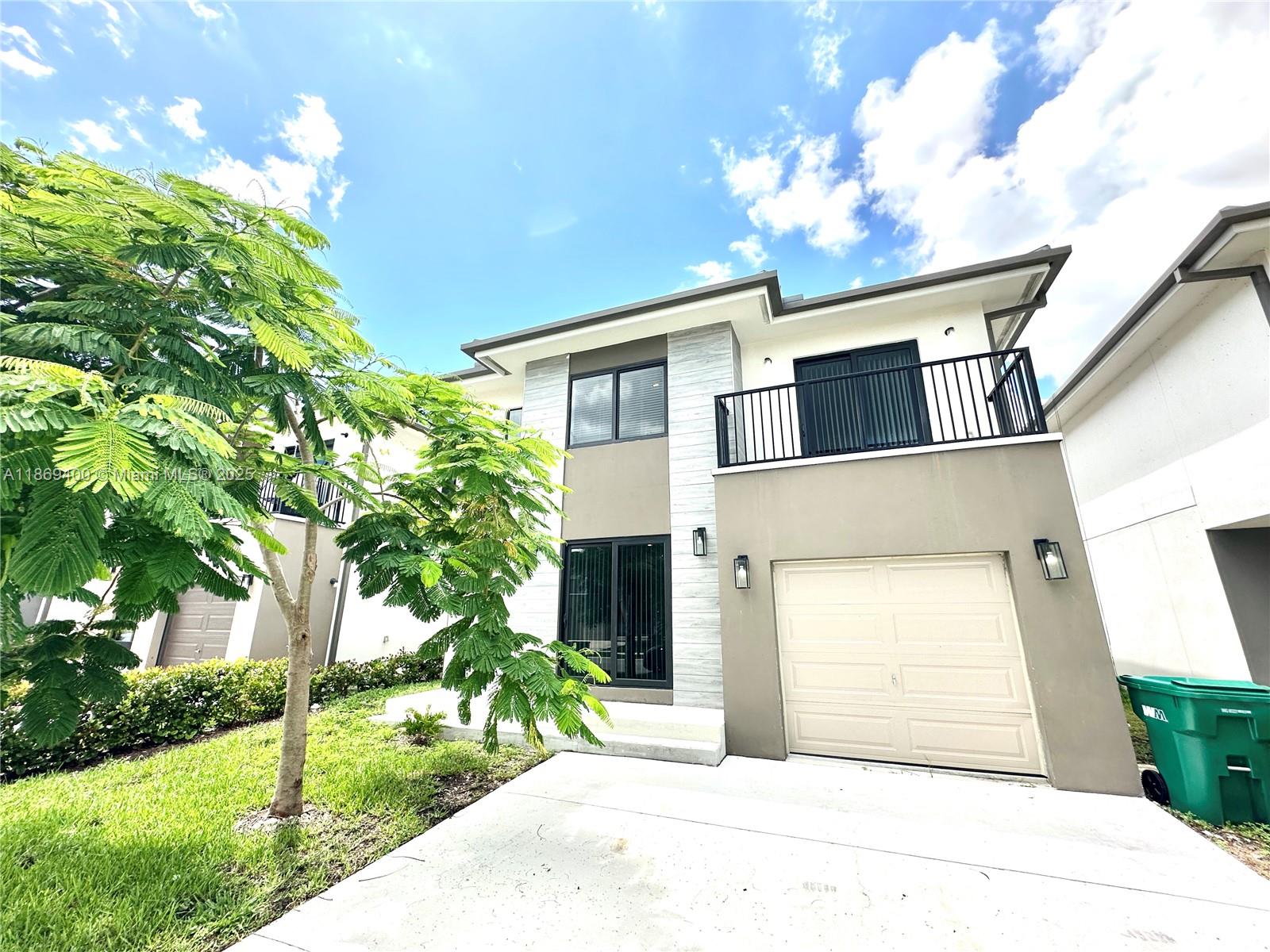 Welcome to this stunning new construction home, a pure concrete residence built with advanced X PLAST construction technology for superior durability and energy efficiency. This move-in ready property offers 5 spacious bedrooms and 4 bathrooms, featuring an open concept design, upgraded flooring throughout, and a modern kitchen with premium finishes. The master suite includes a walk-in closet, and the home is complete with impact windows and doors, as well as a private garage for added convenience. Designed with both style and functionality in mind, this home is perfect for families or anyone seeking space, comfort, and value. To make this opportunity even more attractive, the seller is offering closing cost assistance along with incentives to help buyers reduce their interest rate.