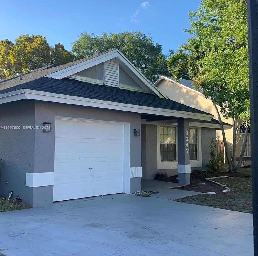 Bright and well-maintained home in a quiet, established neighborhood with a welcoming atmosphere and great curb appeal. The interior offers a comfortable flow with abundant natural light, creating an open and inviting feel throughout the main living areas. The kitchen is functional and well-positioned, ideal for everyday use and easy entertaining. The property features a private backyard with plenty of space to relax, host gatherings, or enjoy outdoor living year-round. Located just minutes from Sawgrass Mills, major highways, dining, and shopping, offering excellent convenience for daily life and commuting. The community is known for its peaceful surroundings and accessibility to parks and essential services. A great opportunity for tenants seeking comfort, location, and a well-cared-for home in a desirable area.