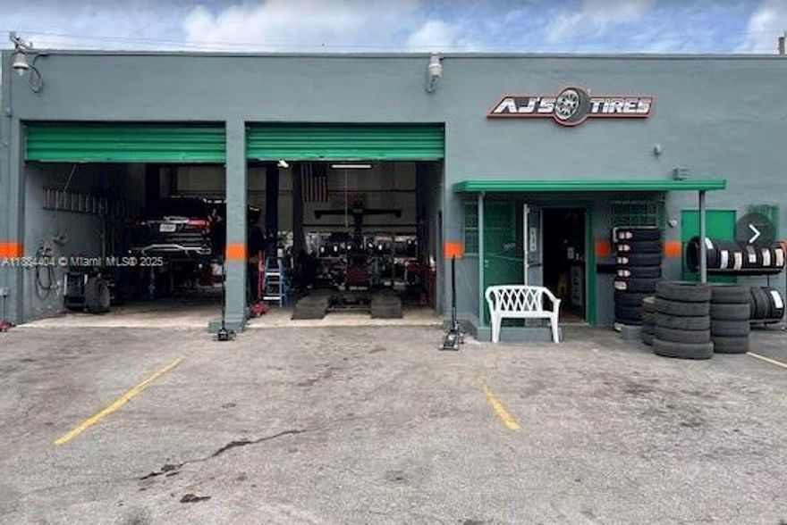 Great opportunity to own a commercial property on busy Okeechobee Road. The 13,500 sq. ft. lot offers excellent visibility and nonstop traffic. The property is currently leased to a tire shop, with the lease ending next year. This provides rental income in the short term and flexibility for an owner-user or redevelopment afterward. Located in the heart of Hialeah with versatile zoning, it’s a strong fit for both investors and business owners.